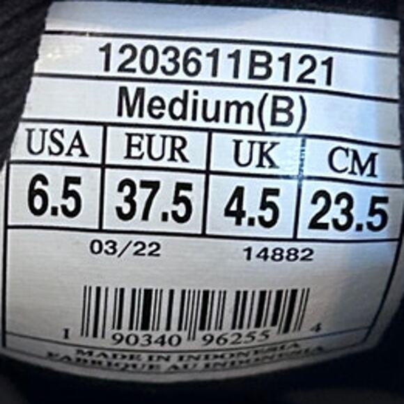 Brooks - Revel 5 - Running Shoes - White/Black - Women's - 6.5(B) - 1203611B121 - Picture 9 of 9